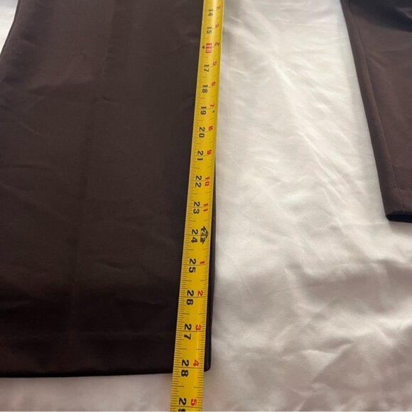 Chico's Straight Leg Dress Pants Brown Size 1.5 (10) - Picture 8 of 8